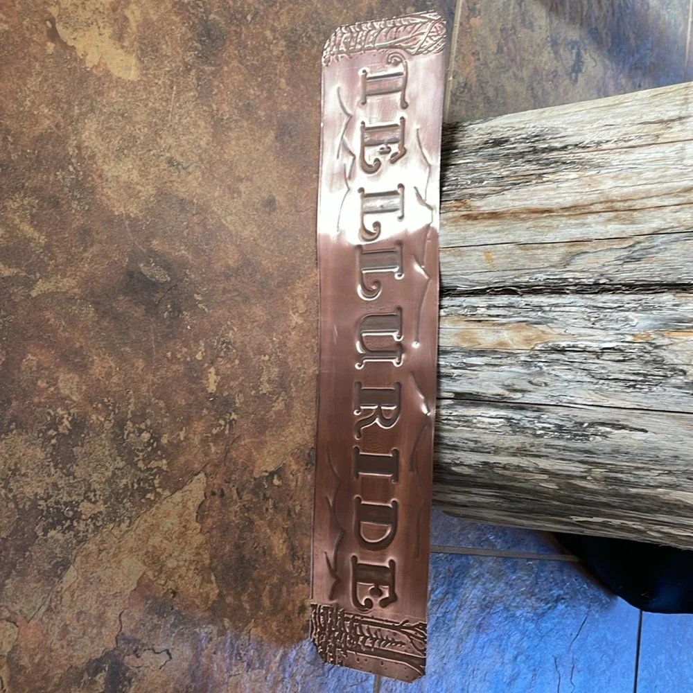 Custom Copper Signs - Picture 4 of 5